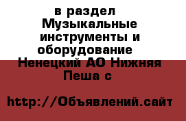  в раздел : Музыкальные инструменты и оборудование . Ненецкий АО,Нижняя Пеша с.